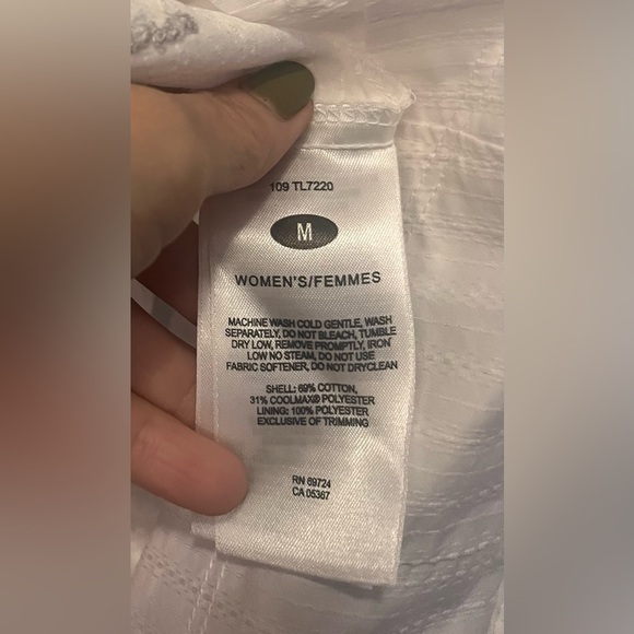 Columbia Titanium Omni-Dry Women Sleeveless Athletic Button down, pockets, vent - Picture 2 of 9